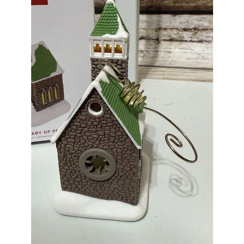 Hallmark Keepsake Ornament 2022 ~ Sanctuary of Peace Church In Box